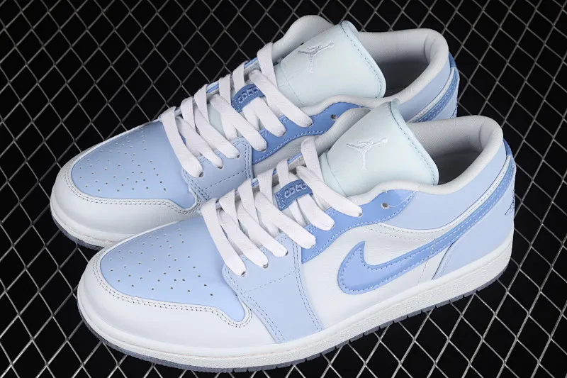All categories Air Jordan Jordan series basketball shoes Air Jordan 1 Low G version pure original Air Jordan 1 Low AJ1 Joe 1 haze blue low-top retro culture basketball shoes DM5442-040